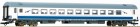 64596 Roco Express train passenger car 1st class